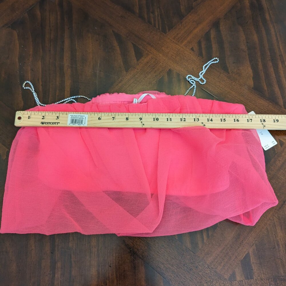 Anthropologie Maeve Diamond-Strap Crop Top - Picture 8 of 10